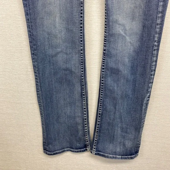 Cowgirl Tuff Co. Jeans Women's Low Rise 26x35 (27x33.75) Denim Boot Cut Stretch‎ - Picture 2 of 16